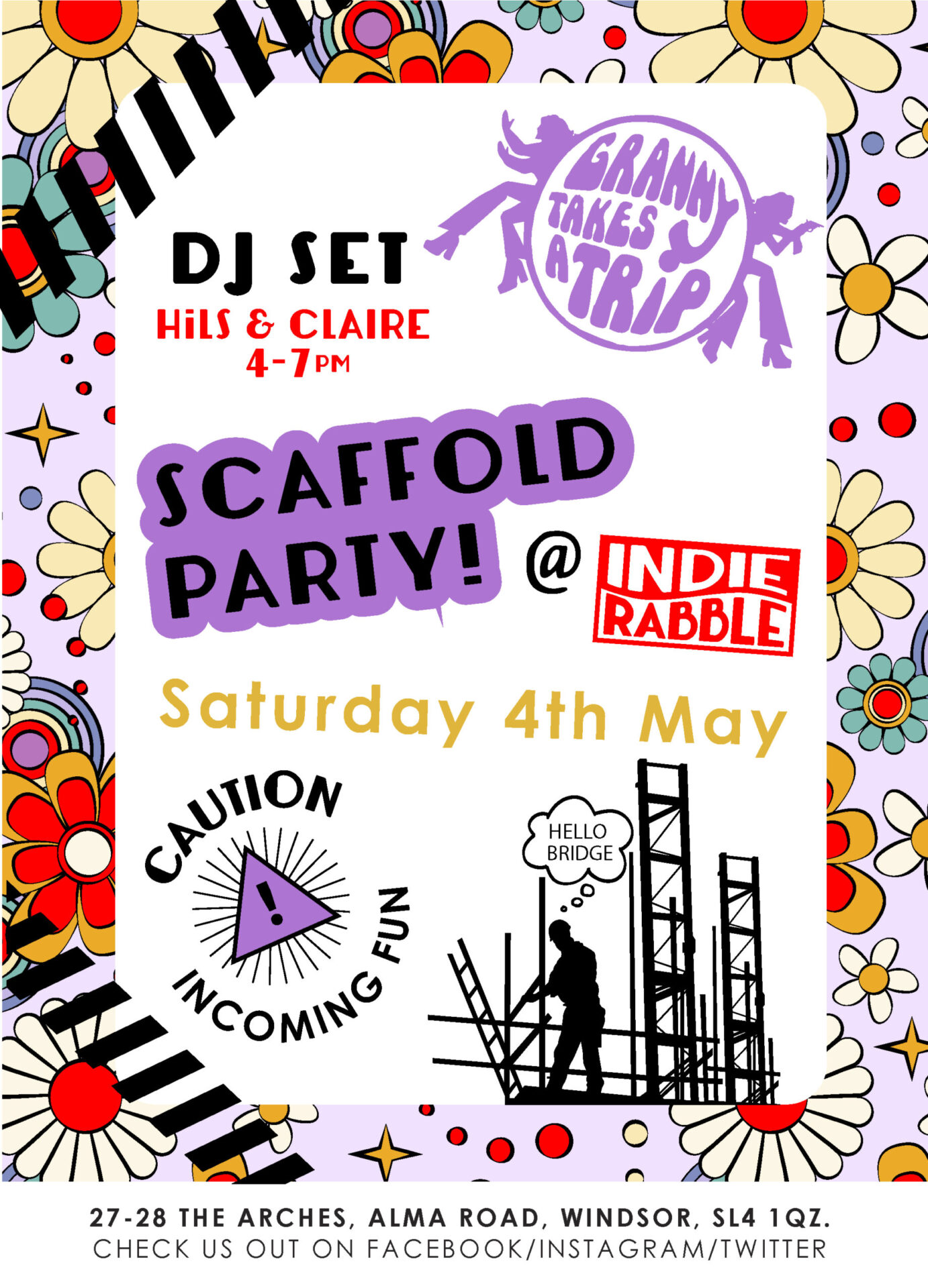 SCAFFOLD PARTY at Indie Rabble!