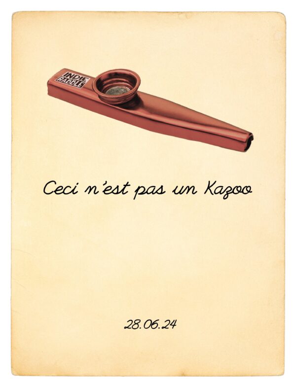 This is not a Kazoo - Mounted Fine Art Print - Image 2
