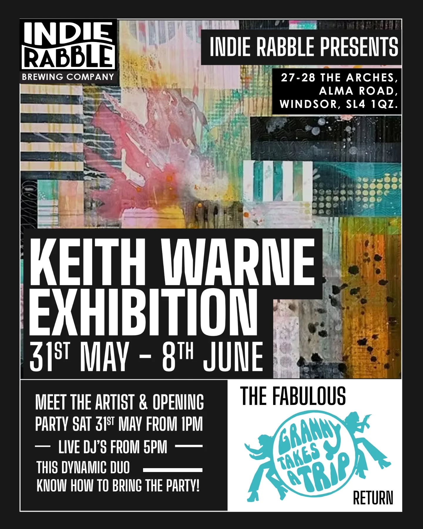 Solo Exhibition by Keith Warne!