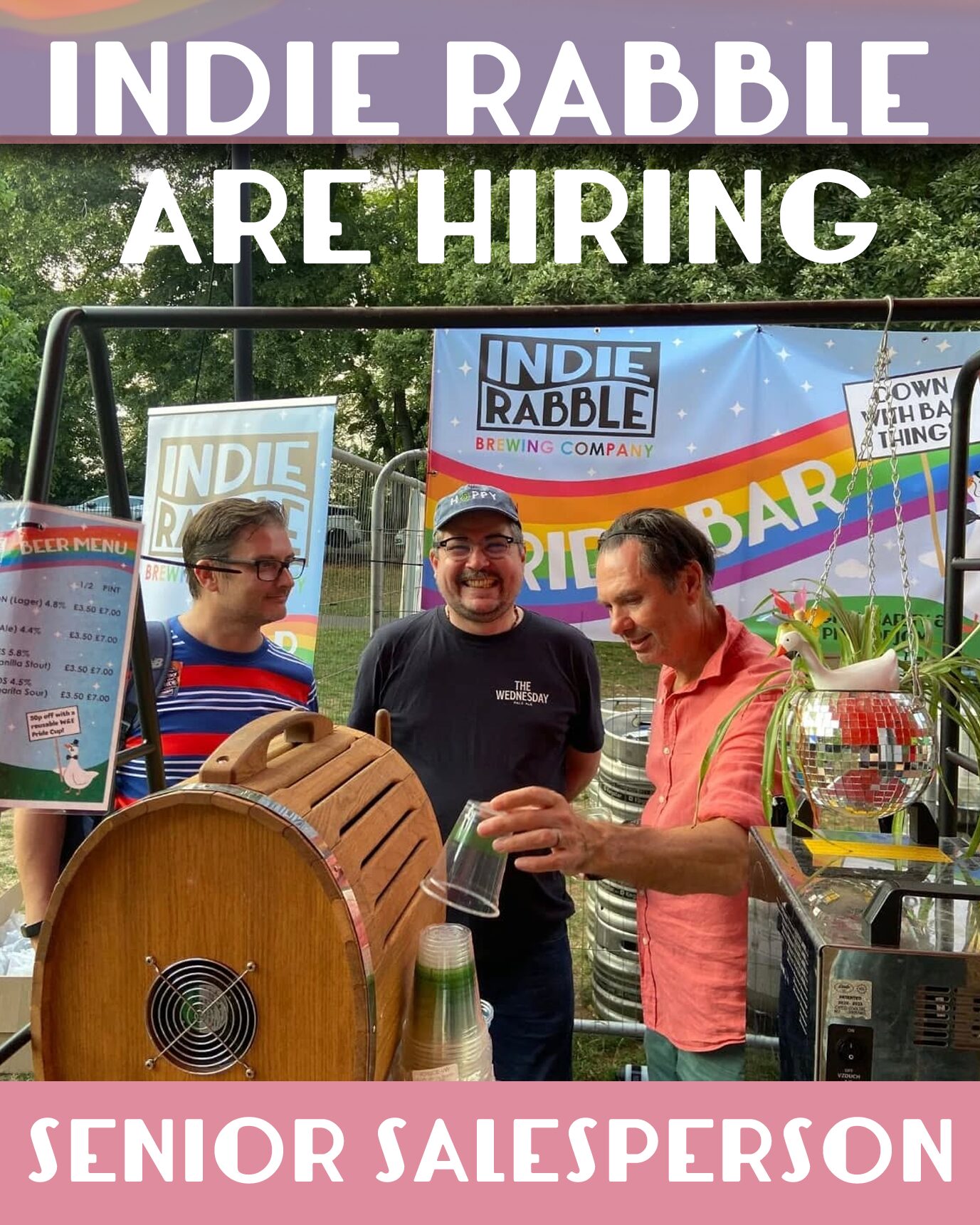 Indie Rabble is hiring: Head of Sales